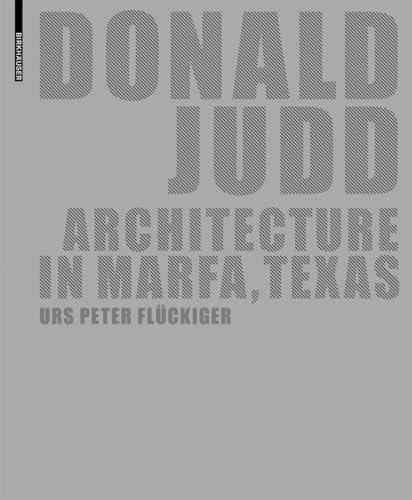 Donald Judd Cover