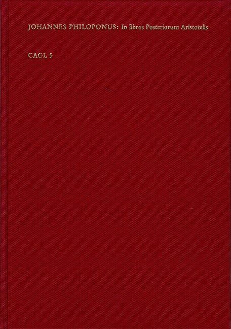 Commentaria in libros posteriorum Aristotelis Cover