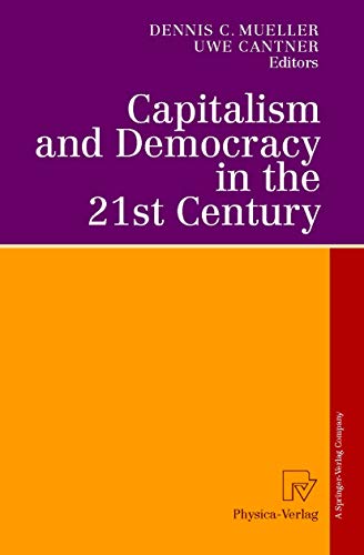 Capitalism and democracy in the 21st century Cover