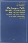 The sources of public morality Cover