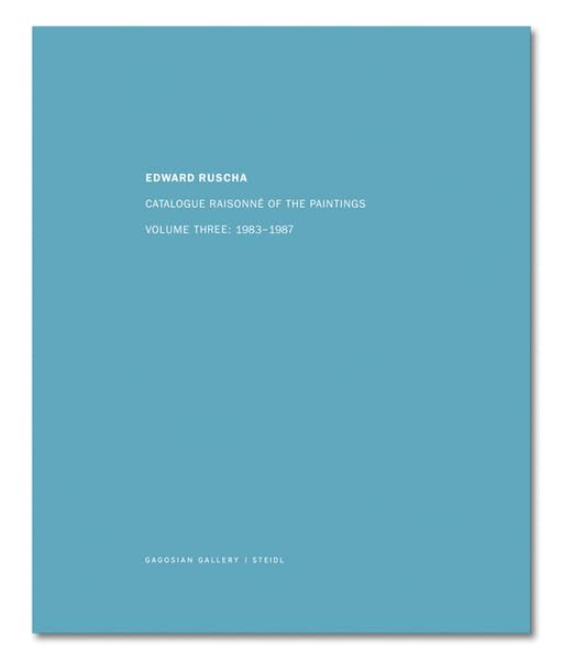 Ed Ruscha: Catalogue Raisonne of the Paintings: Vol. 3 Cover