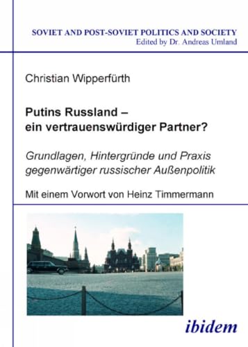 Putins Russland, ein vertrauenswürdiger Partner? Cover
