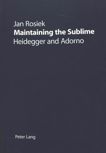Maintaining the sublime Cover