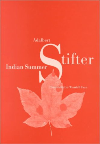 Adalbert Stifter Indian Summer Cover