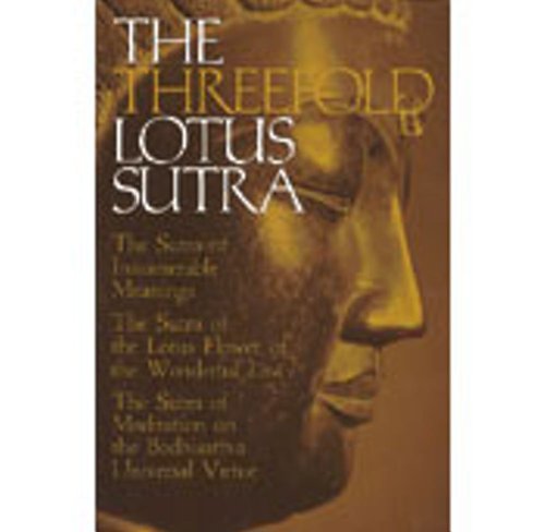 The Threefold Lotus Sutra Cover