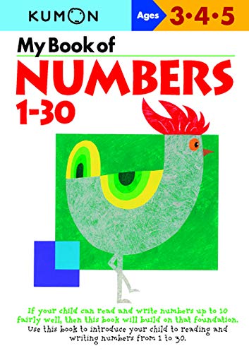 My Book Of Numbers 1-30 (Kumon Workbooks) Cover