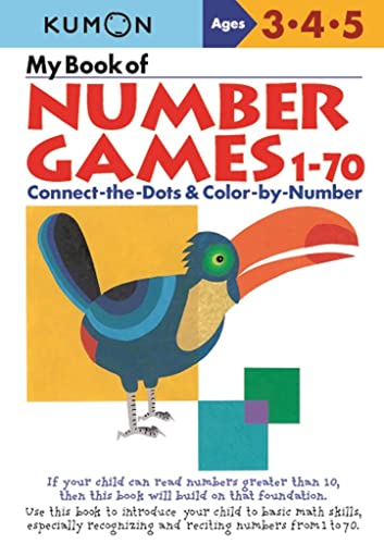 My Book Of Number Games 1-70 (Kumon Workbooks) Cover
