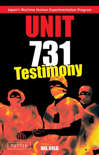 Unit 731 Testimony Cover