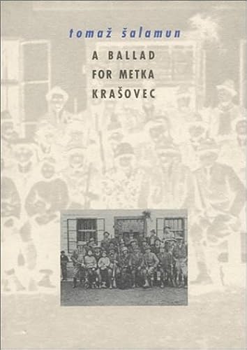 A Ballad for Metka Krasovec Cover