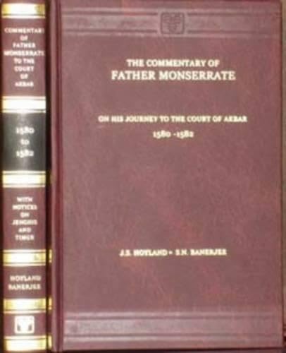 Commentary of Father Monserrate S.J.on His Journey to the Court of Akbar Cover