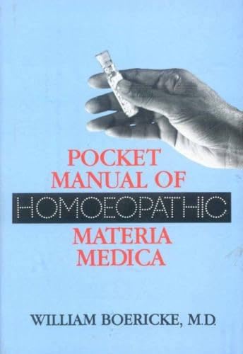 Pocket Manual of Homeopathic Materia Medica and Repertory Cover