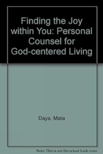 Finding the Joy Within You Cover