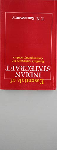 Essentials of Indian Statecraft Kautilya's Arthasastra for Contemp.... Cover