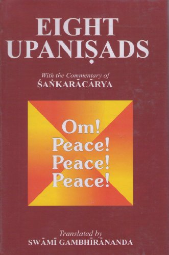 Eight Upanisads with the commentary of Sankaracarya (Two Vols.) Cover