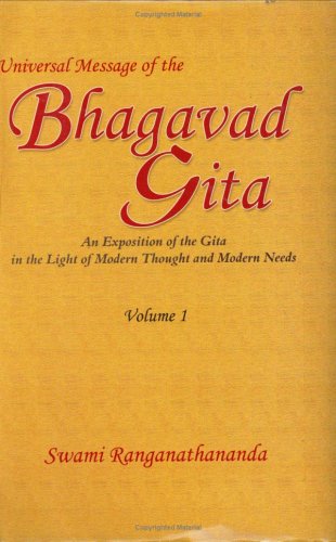 Universal message of the Bhagavad Gītā Cover
