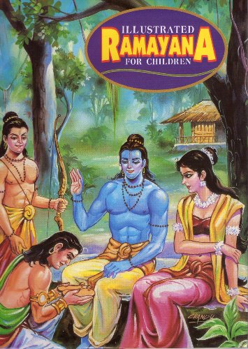 Illustrated Ramayana for Children Cover