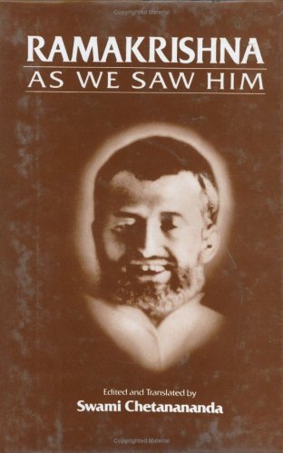 Ramakrishna As We Saw Him Cover