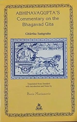 Abhinavagupta's commentary on the Bhagavad Gita = Cover