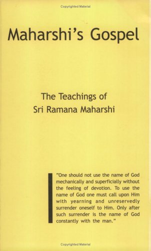 Maharshis Gospel Cover
