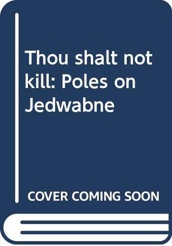 Thou shalt not kill Cover