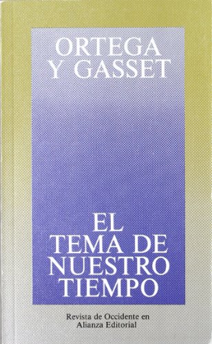 El tema de nuestro tiempo Cover