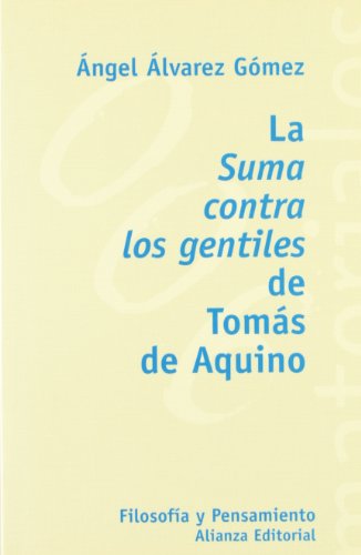 La suma contra los gentiles de T. de Aquino Cover
