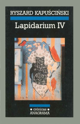 Lapidarium IV Cover