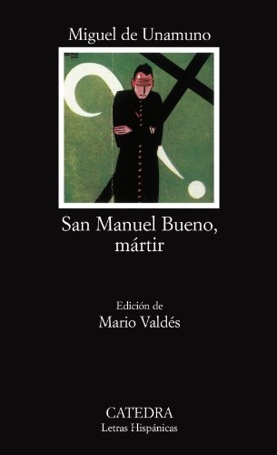 San Manuel Bueno, Martir Cover
