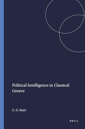 Political intelligence in classical Greece. Cover