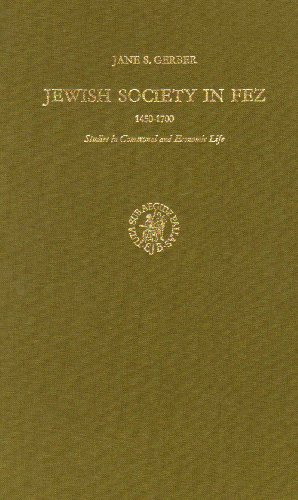 Jewish society in Fez 1450-1700 Cover
