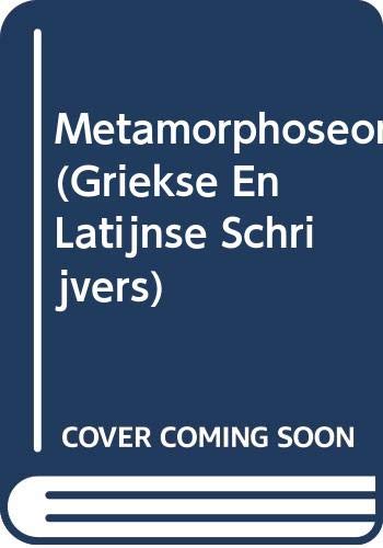 Metamorphoseon (Griekse En Latijnse Schrijvers) Cover