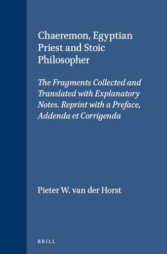 Chaeremon, Egyptian priest and Stoic philiosopher Cover