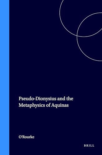 Pseudo-Dionysius and the metaphysics of Aquinas Cover