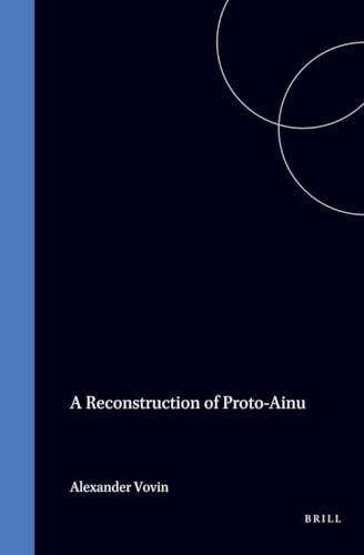A reconstruction of proto-Ainu Cover