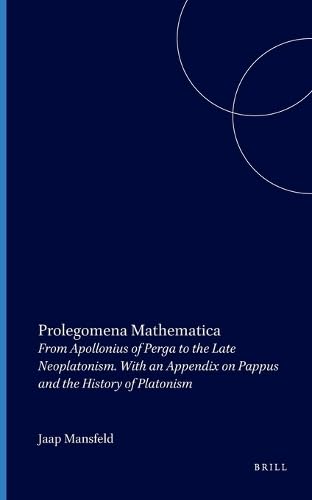 Prolegomena mathematica Cover