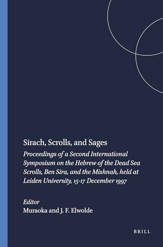 Sirach, scrolls, and sages Cover