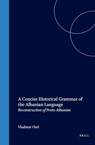 A concise historical grammar of the Albanian language Cover