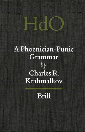 A Phoenician-Punic grammar Cover