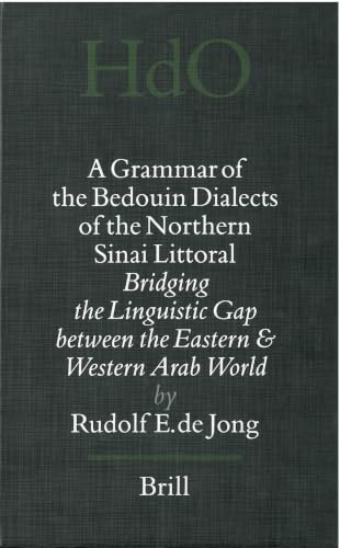 A Grammar of the Bedouin Dialects of the Northern Sinai Littoral Cover