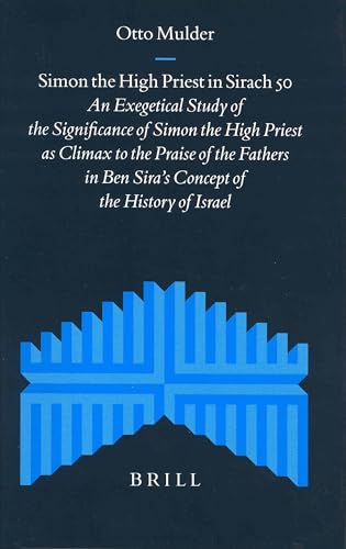 Simon the High Priest in Sirach 50 Cover