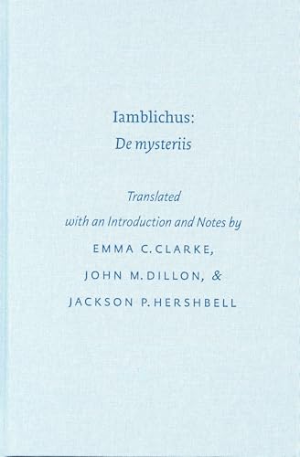 Iamblichus, De mysteriis Cover