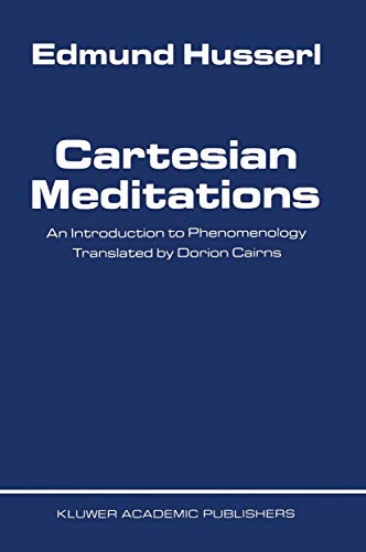 Cartesian meditations Cover