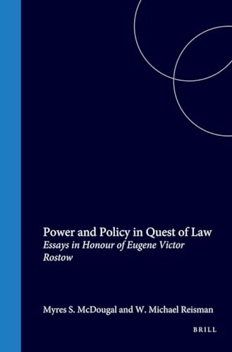 Power and policy in quest of law Cover