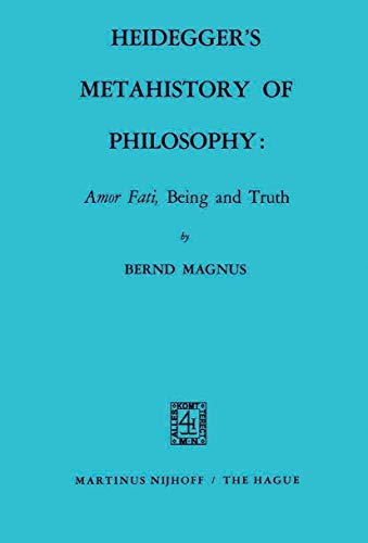 Heidegger's metahistory of philosophy Cover