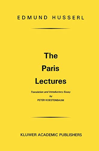The Paris Lectures Cover