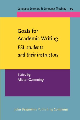 Goals for Academic Writing Cover