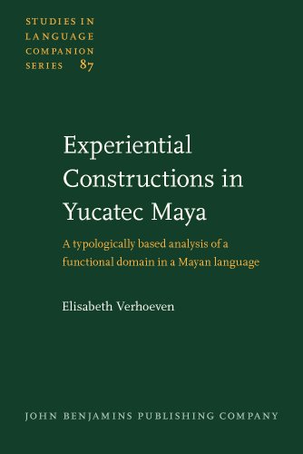 Experiential Constructions in Yucatec Maya Cover