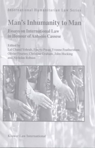 Man's inhumanity to man Cover