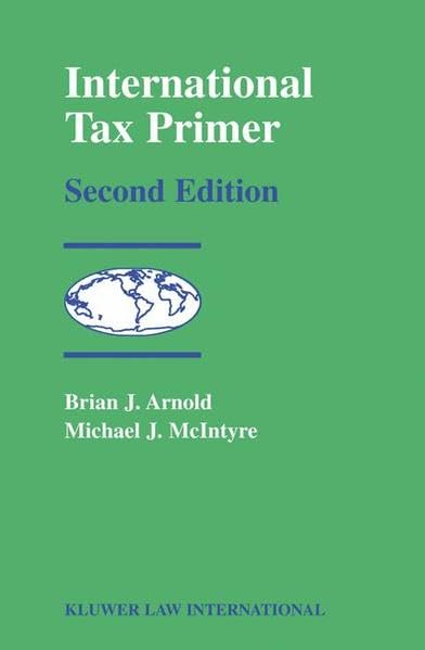 International tax primer Cover