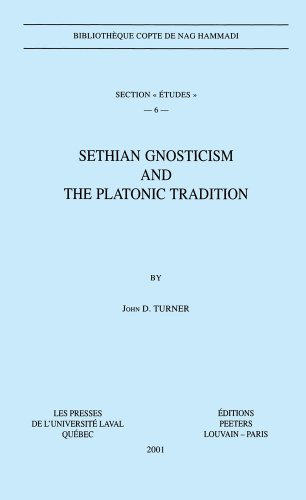 Sethian gnosticism and the platonic tradition Cover